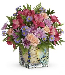Teleflora's Sophisticated Whimsy Bouquet from Krupp Florist, your local Belleville flower shop